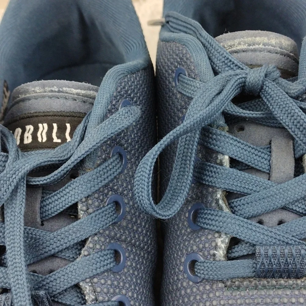 NOBULL Navy Gum High Carbon Rubber Upper Low Top Lace Up Training Sneaker Shoe